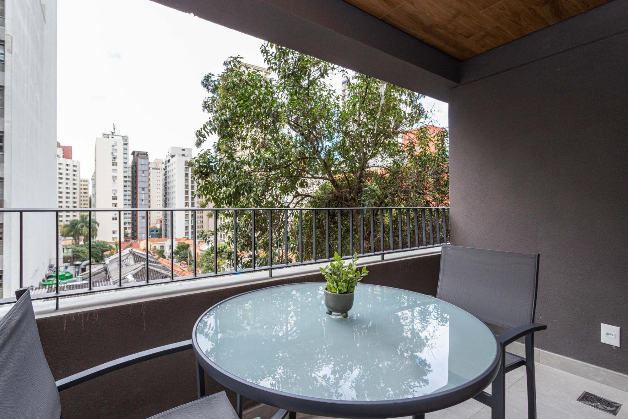 Апартаменты Charlie Pamplona Jardim Paulista Сан-Пауло Экстерьер фото