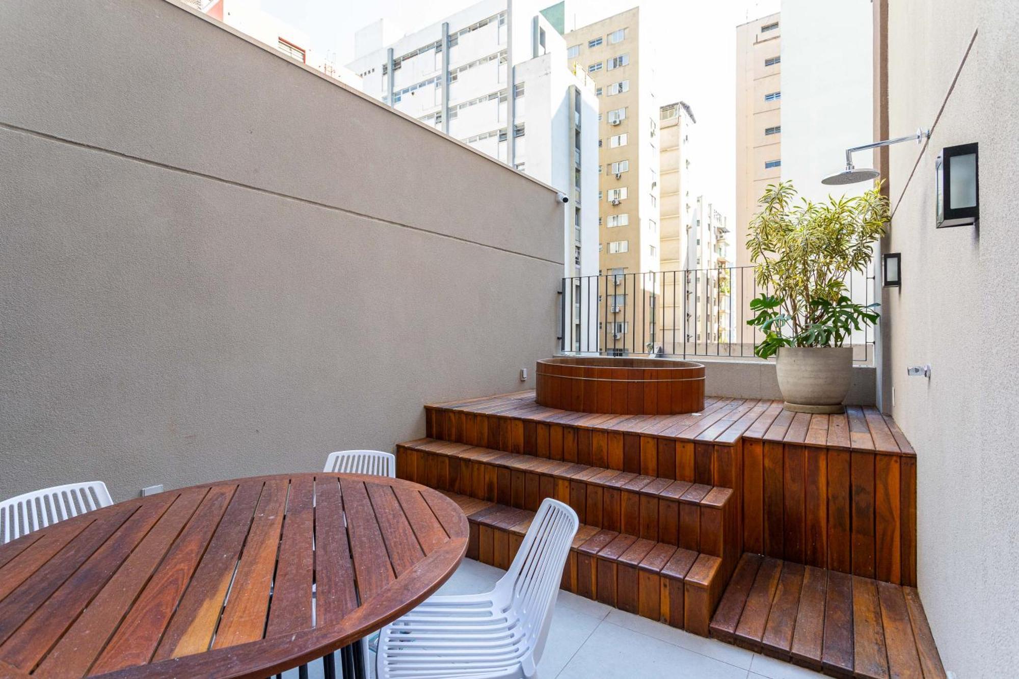 Апартаменты Charlie Pamplona Jardim Paulista Сан-Пауло Экстерьер фото