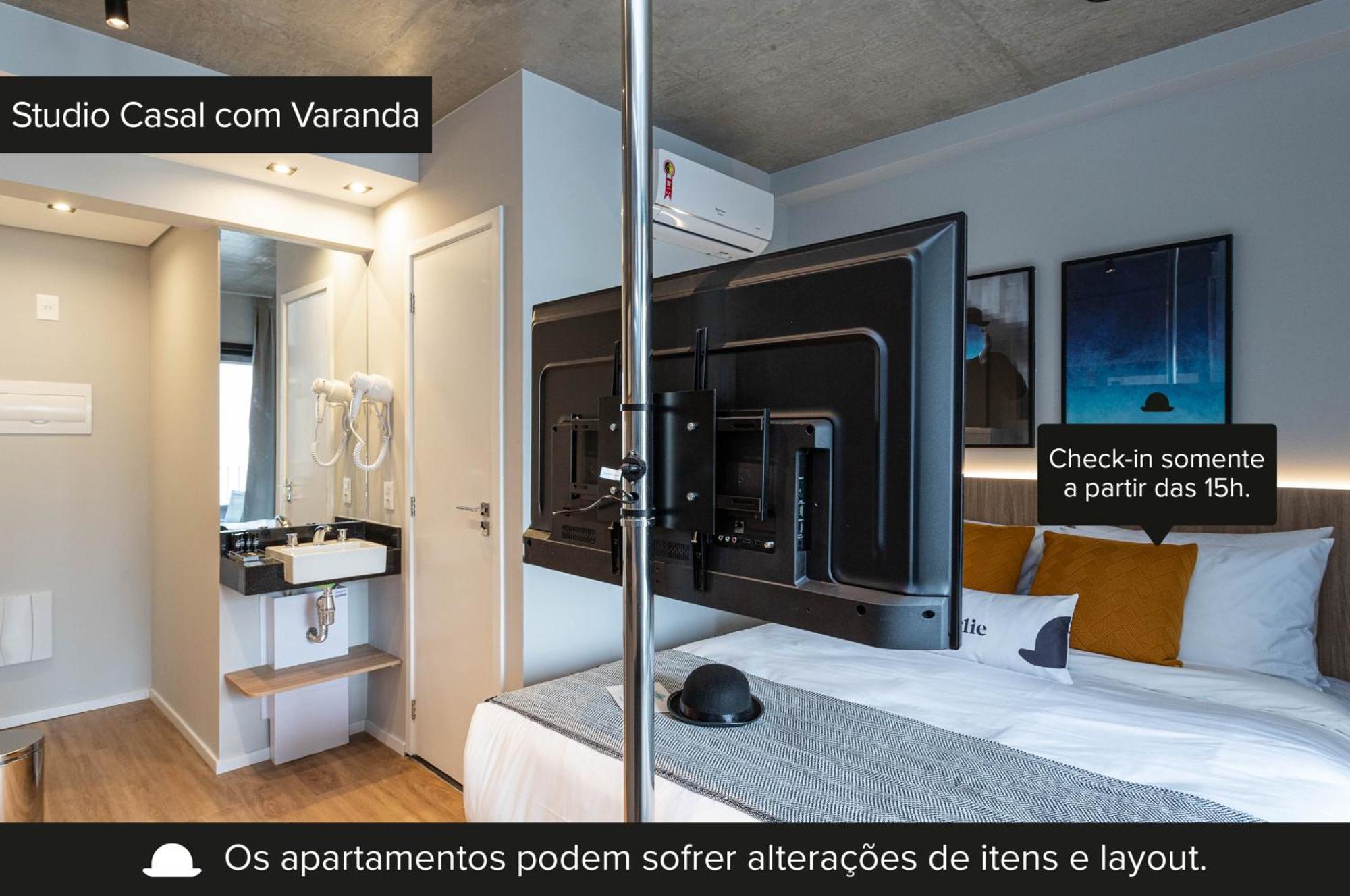 Апартаменты Charlie Pamplona Jardim Paulista Сан-Пауло Экстерьер фото