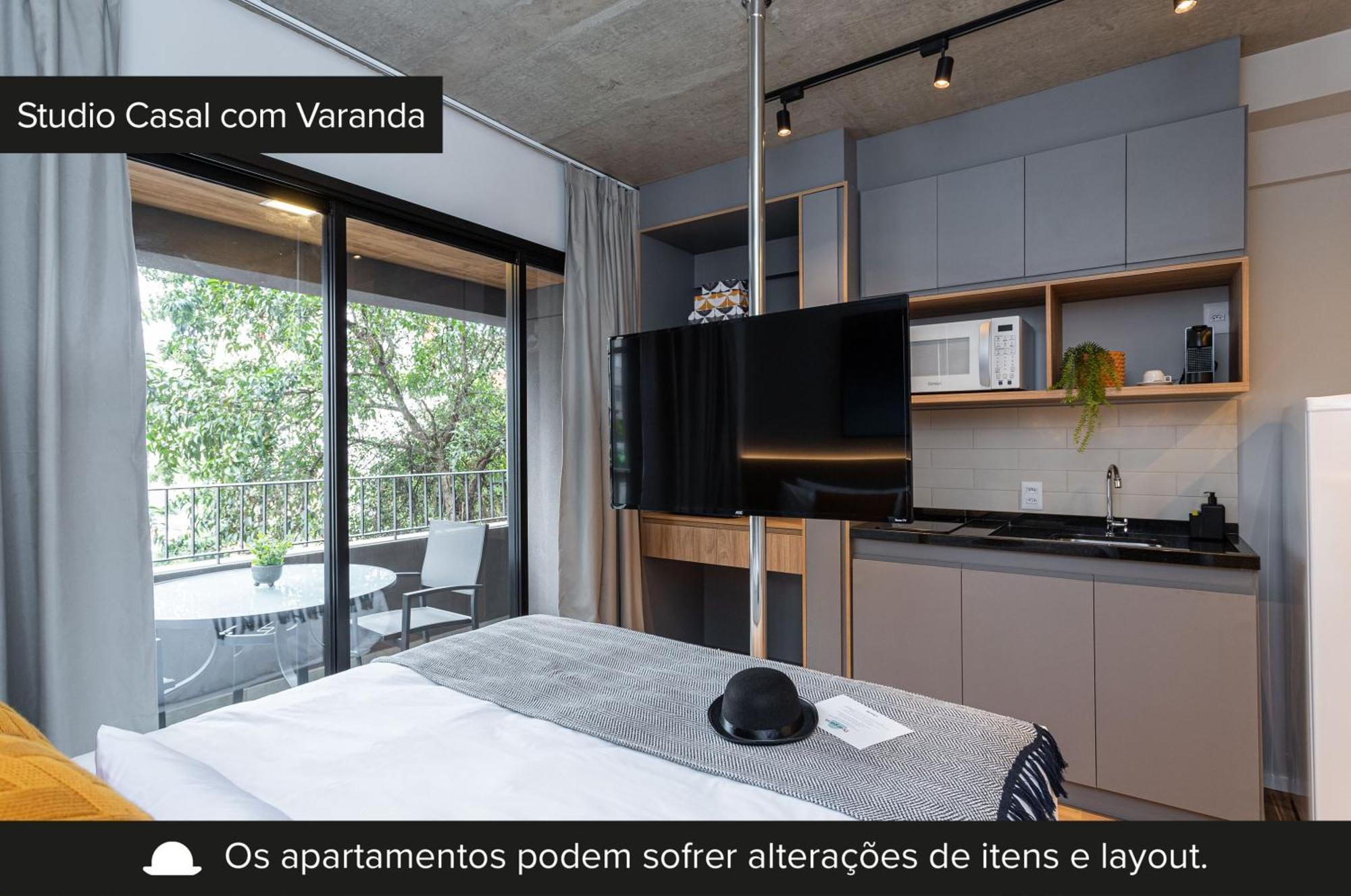 Апартаменты Charlie Pamplona Jardim Paulista Сан-Пауло Экстерьер фото