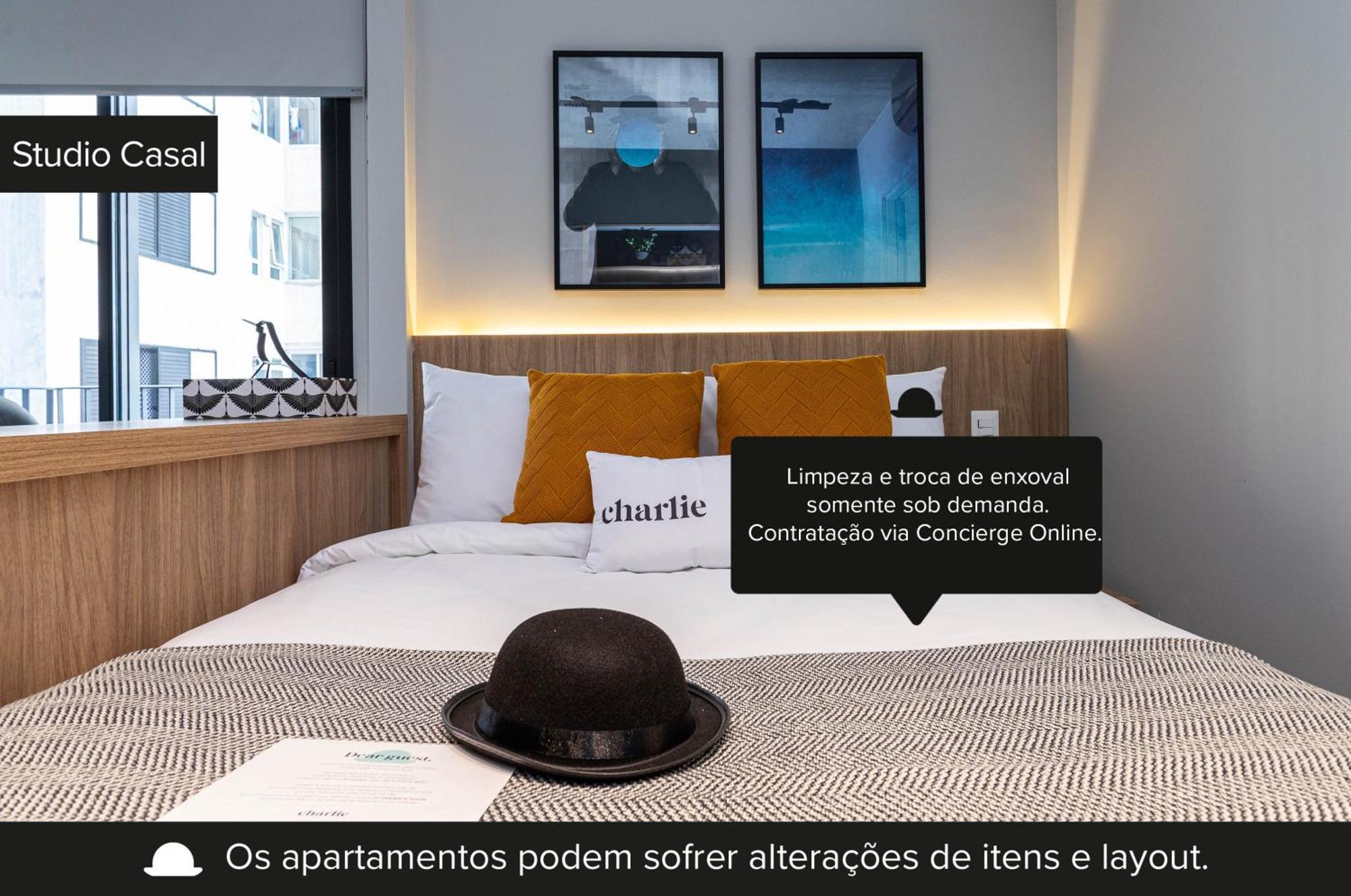 Апартаменты Charlie Pamplona Jardim Paulista Сан-Пауло Экстерьер фото